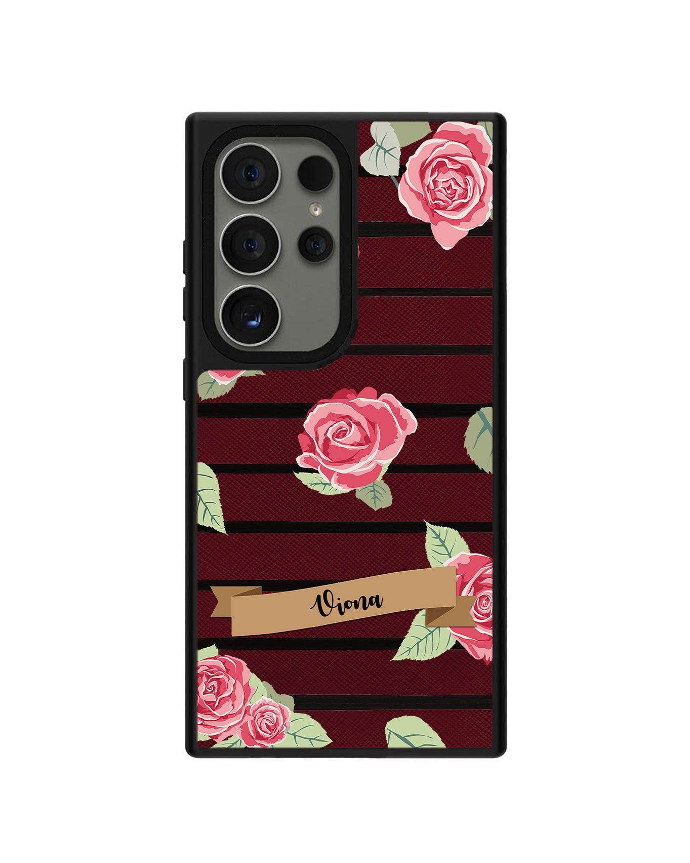 Android Leather Grip - Rose