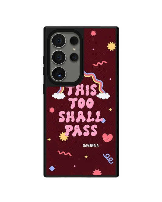 Android Leather Grip - This Too Shall Pass