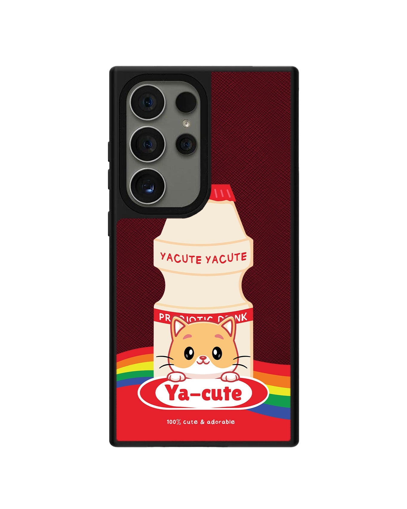 ด้ามจับหนัง Android - Yacute Cat