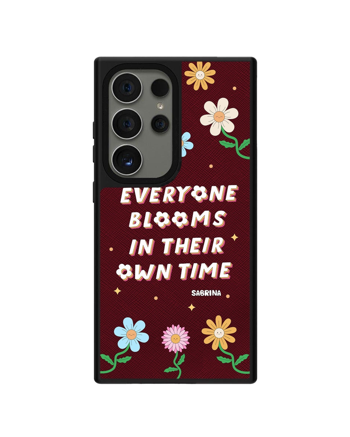 Android Leather Grip - Blooms