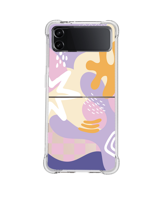 Android Flip / Fold Rearguard Hybrid - Abstract Flower 4.0