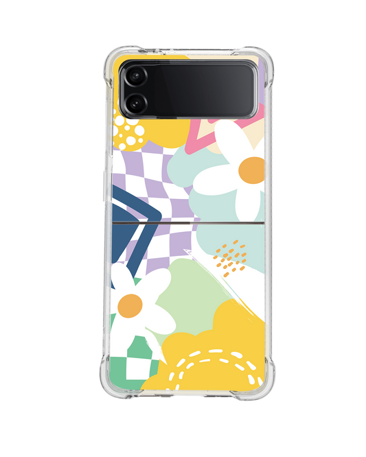 Android Flip / Fold Rearguard Hybrid - Abstract Flower 2.0