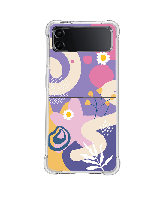 Android Flip / Fold Rearguard Hybrid - Abstract Flower 3.0