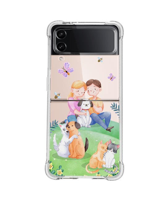 Android Flip / Fold Rearguard Hybrid - Adorable Animals