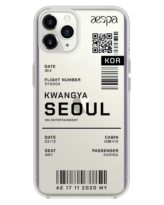 iPhone Rearguard Hybrid - ตั๋ว Aespa Kwangya