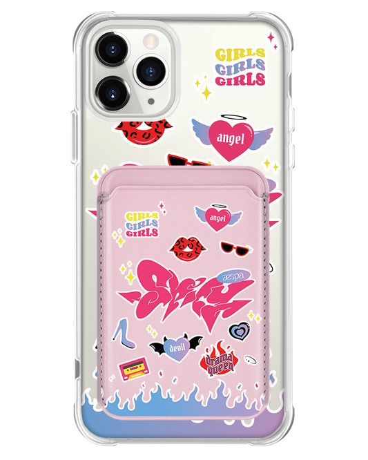 iPhone Magnetic Wallet Case - Aespa Spicy