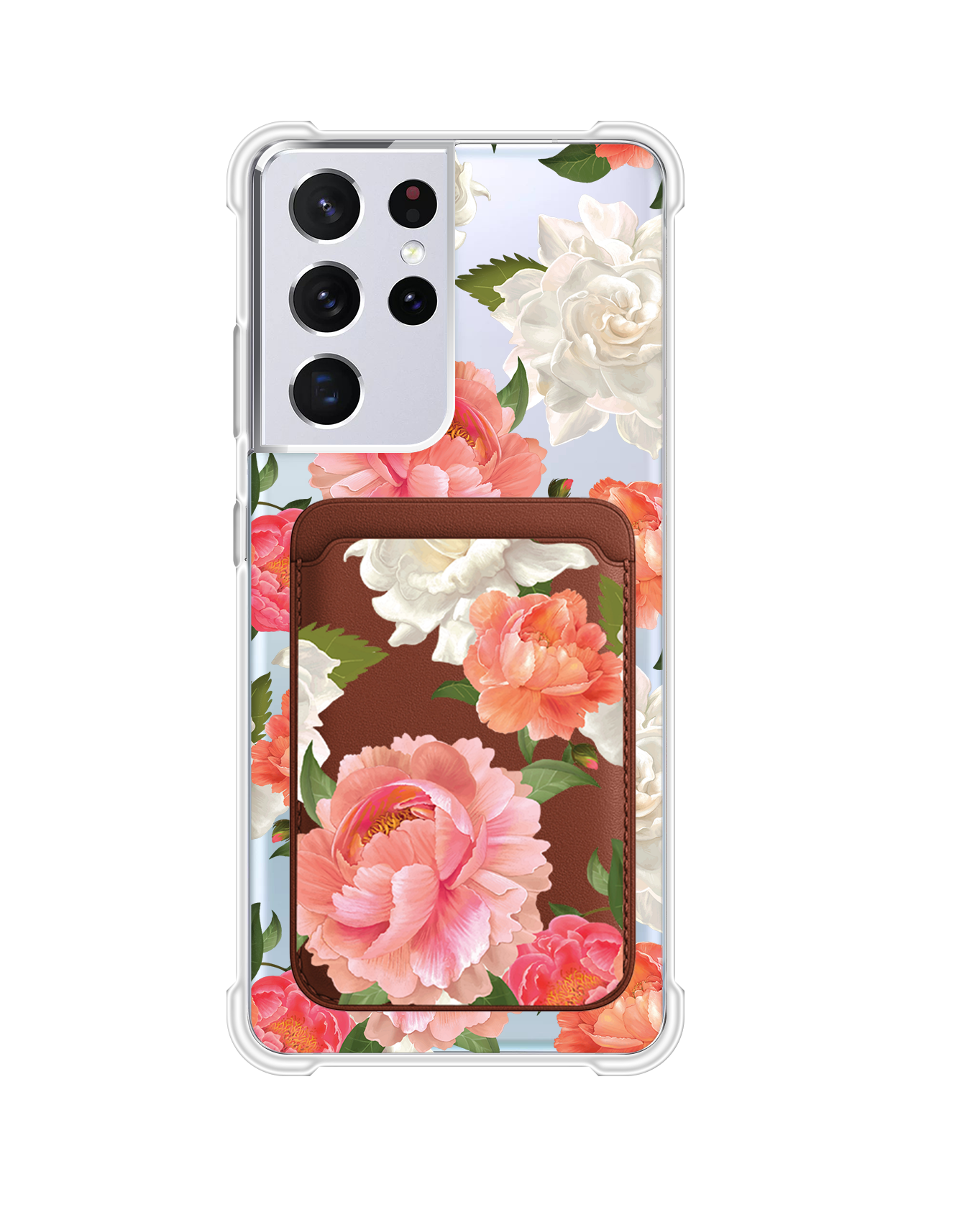 เคสกระเป๋าสตางค์แม่เหล็ก Android - August Peony
