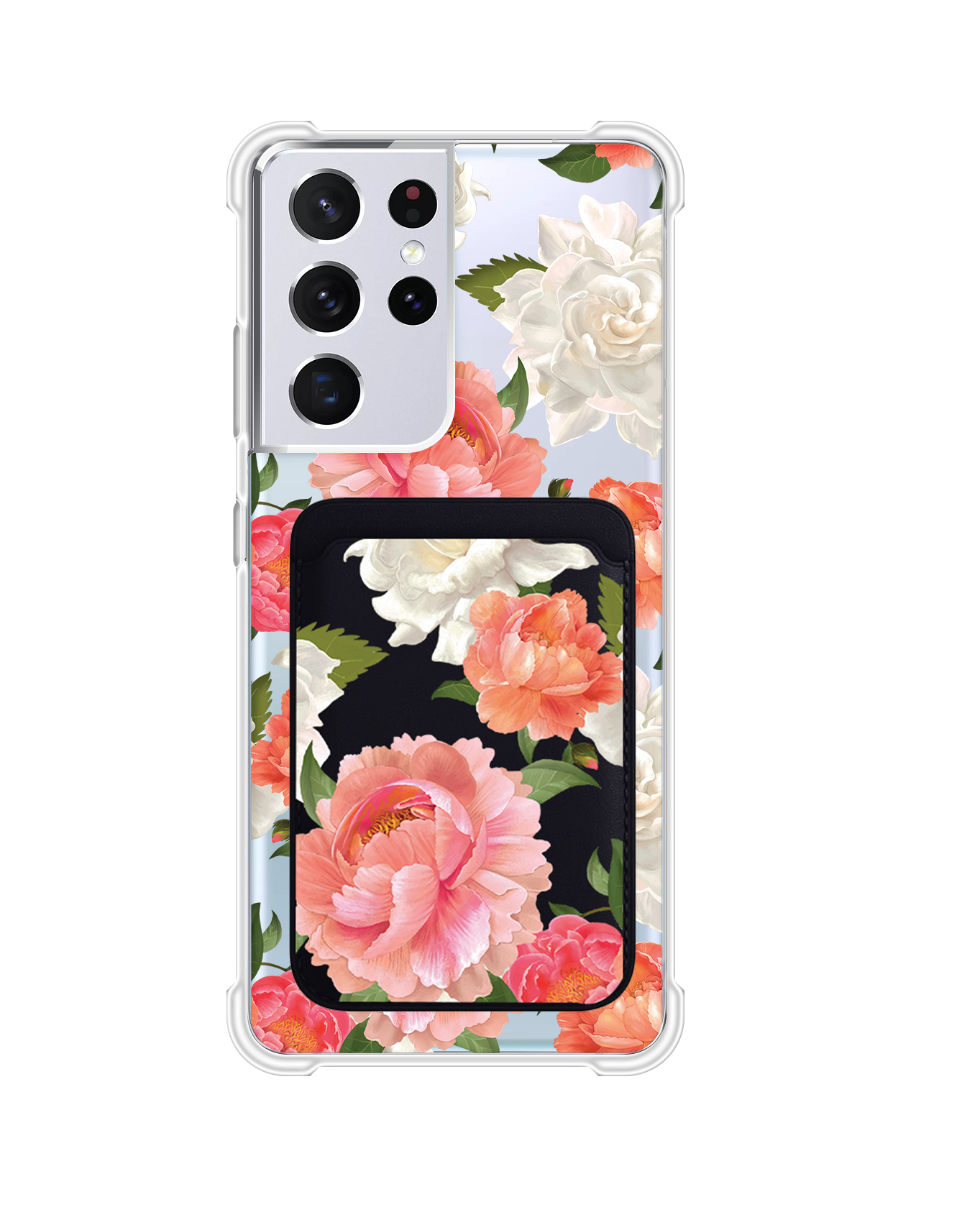 เคสกระเป๋าสตางค์แม่เหล็ก Android - August Peony