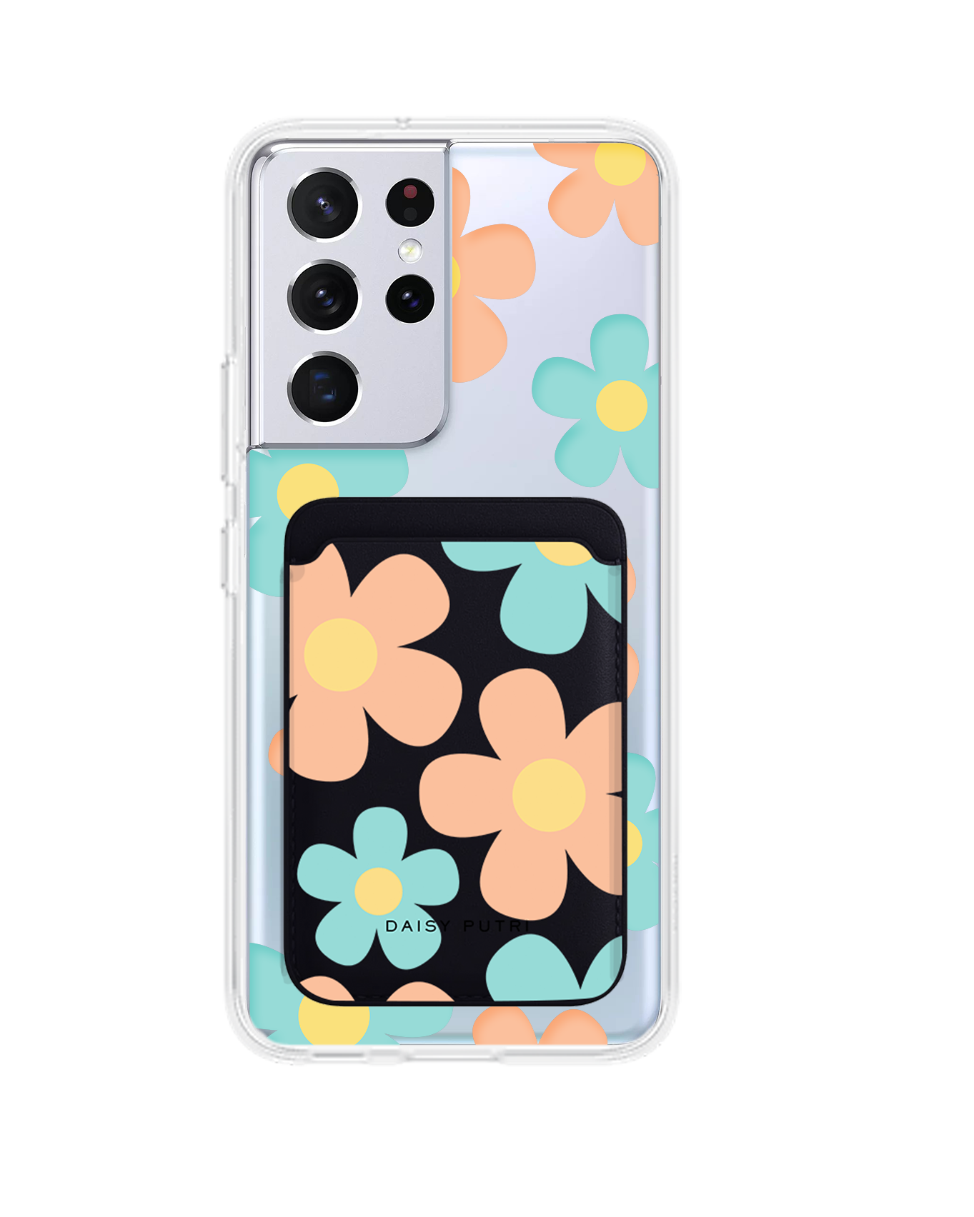 เคสกระเป๋าสตางค์แม่เหล็กสำหรับ Android - Daisy Daze