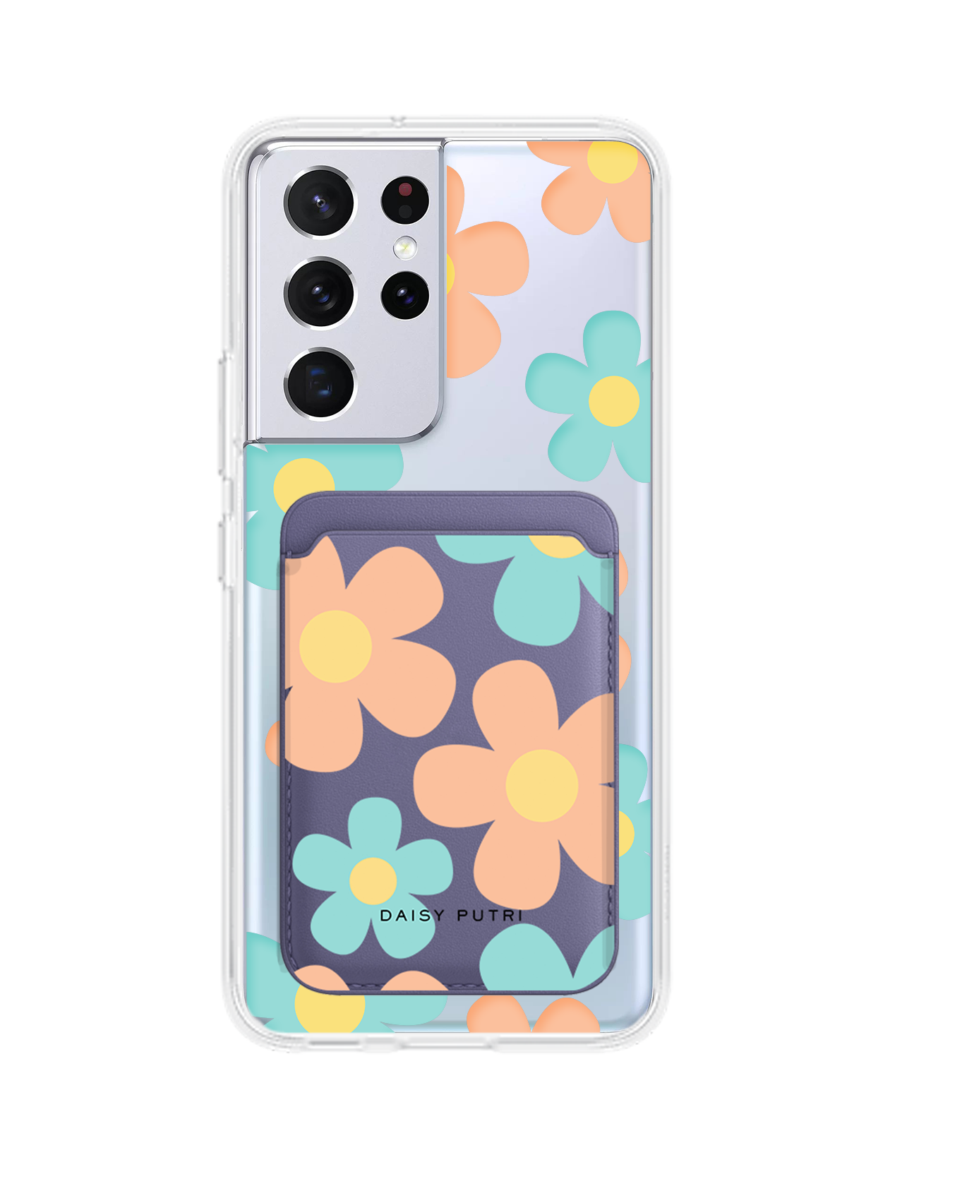 เคสกระเป๋าสตางค์แม่เหล็กสำหรับ Android - Daisy Daze