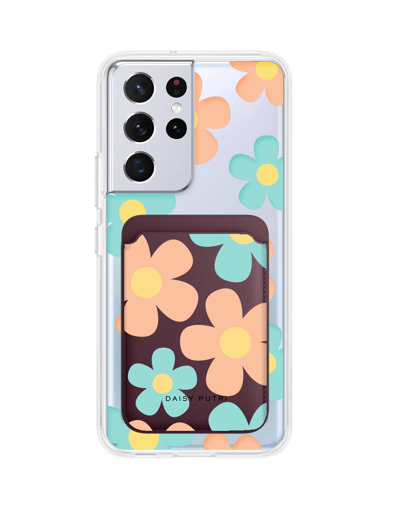 เคสกระเป๋าสตางค์แม่เหล็กสำหรับ Android - Daisy Daze