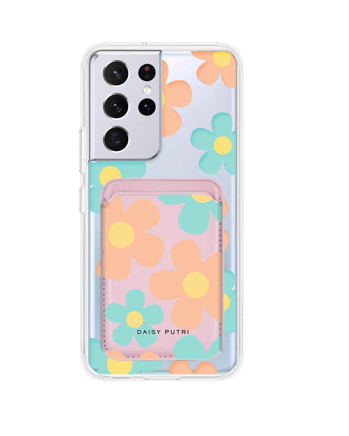 เคสกระเป๋าสตางค์แม่เหล็กสำหรับ Android - Daisy Daze