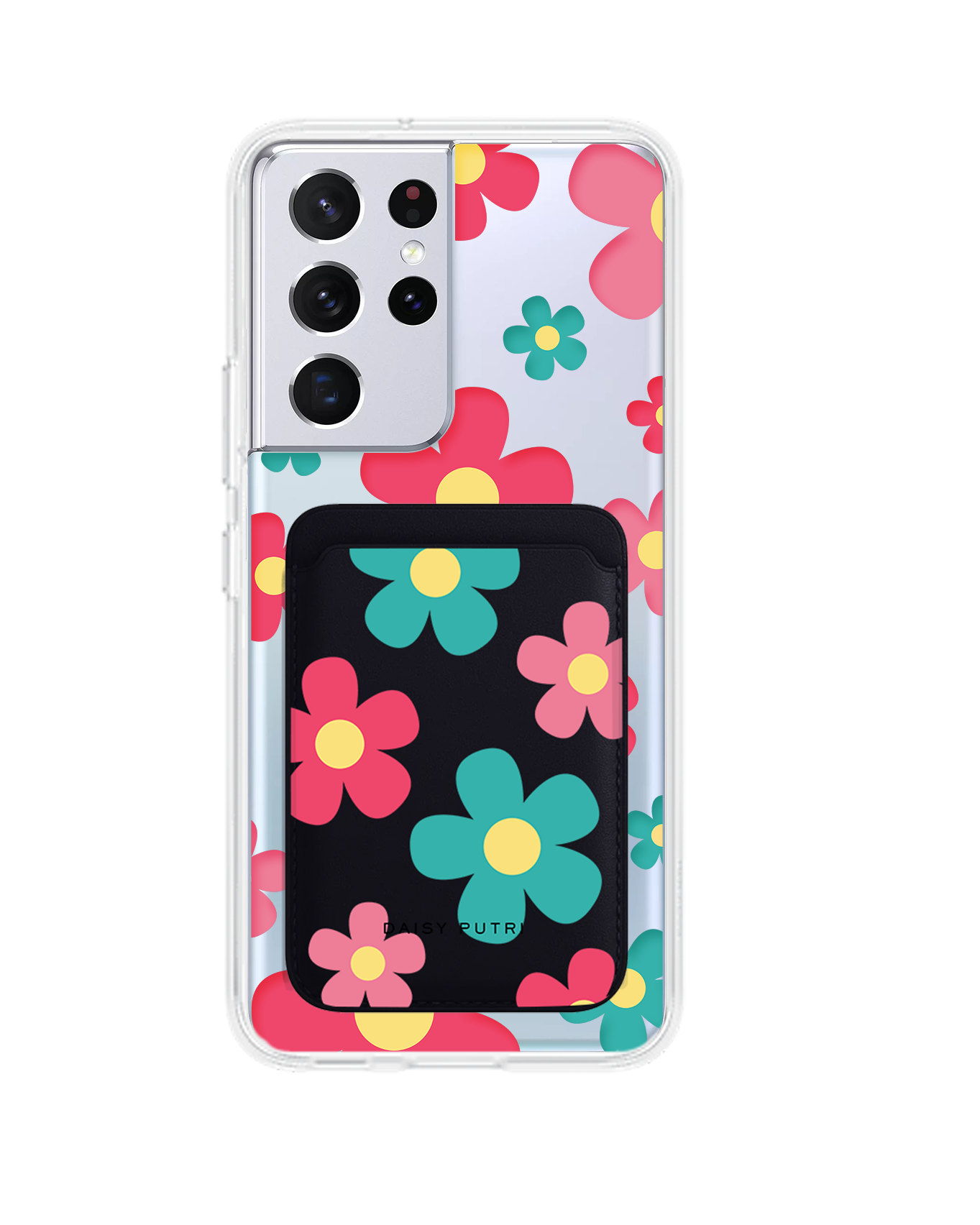 เคสกระเป๋าสตางค์แม่เหล็กสำหรับ Android - Daisy Delight 2.0