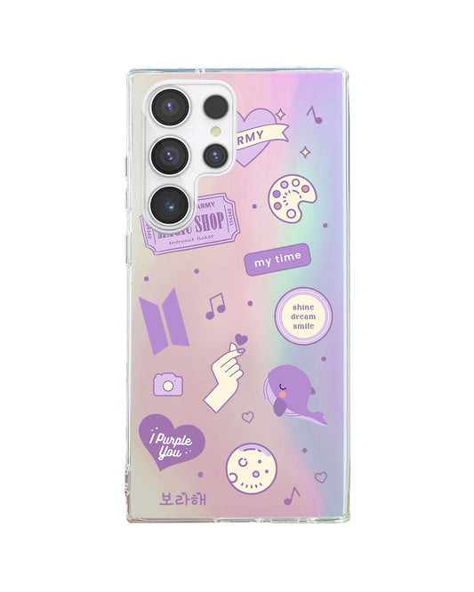 สติกเกอร์แพ็ค BTS สำหรับ Android Rearguard Holo