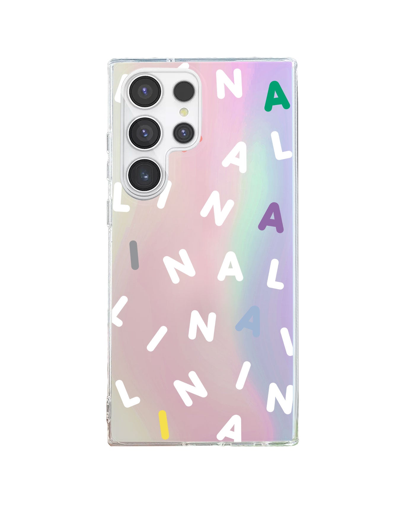 Android Rearguard Holo - โมโนแกรมที่กำหนดเอง 2.0 สีขาว