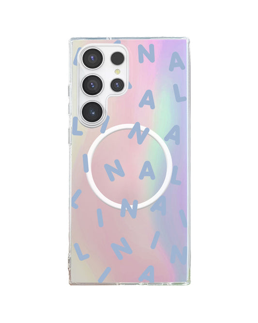 Android Rearguard Holo - โมโนแกรม 2.0 สีน้ำเงินแบบกำหนดเอง