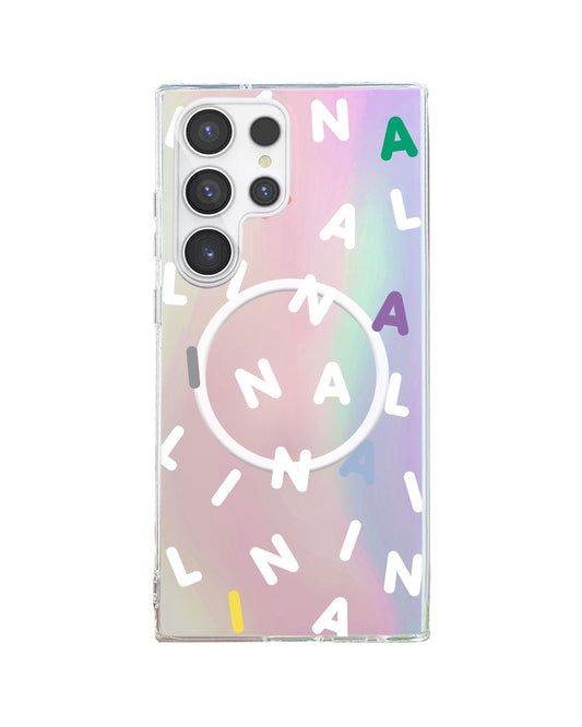 Android Rearguard Holo - โมโนแกรมที่กำหนดเอง 2.0 สีขาว