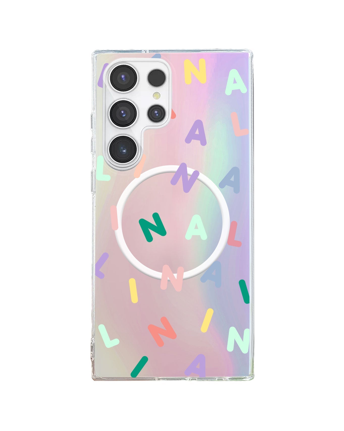 Android Rearguard Holo - โมโนแกรม 2.0 สีรุ้งแบบกำหนดเอง