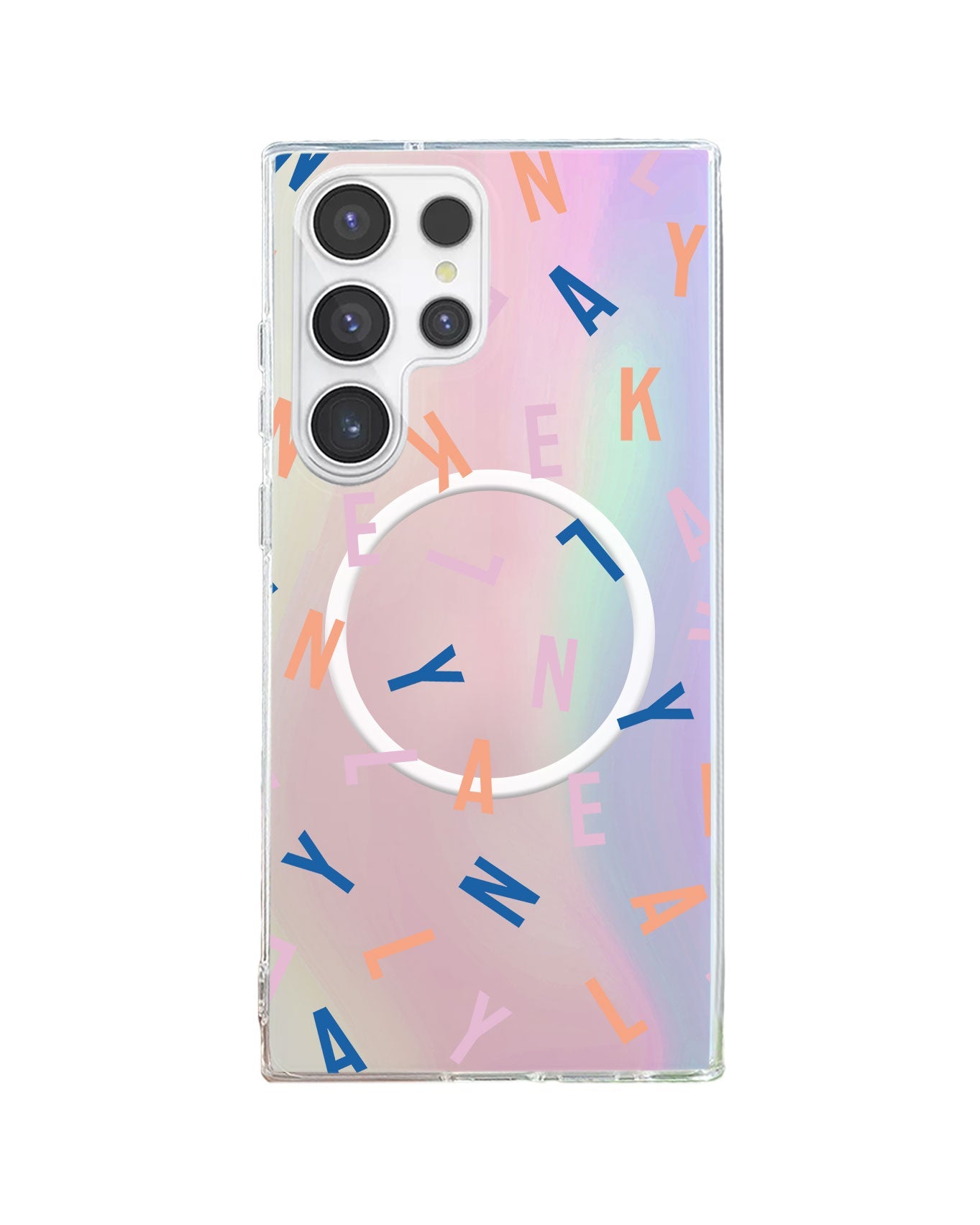 Android Rearguard Holo - โมโนแกรมที่กำหนดเอง 1.0 สีรุ้ง