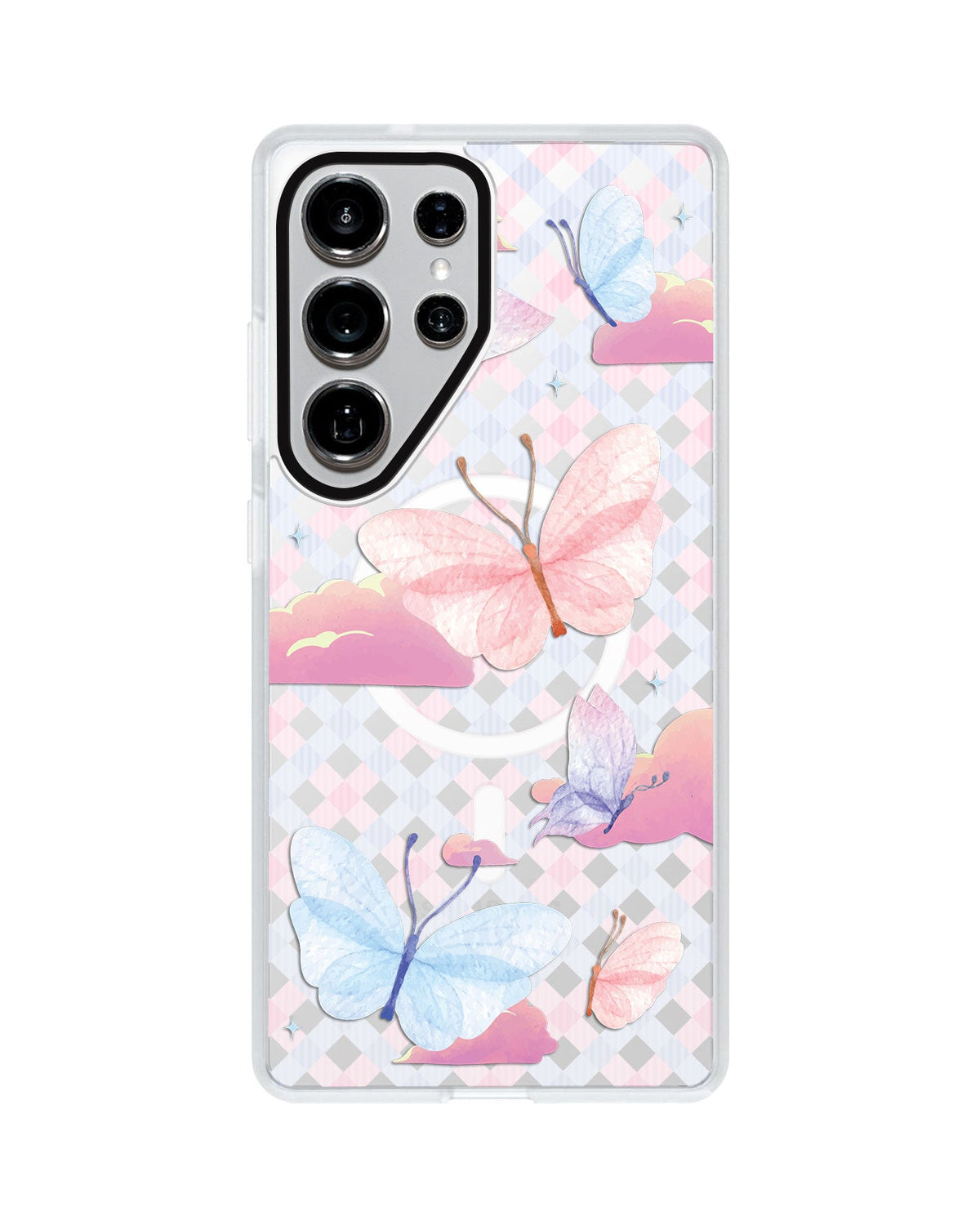 Android Rearguard MagSwap - Butterfly & Clouds