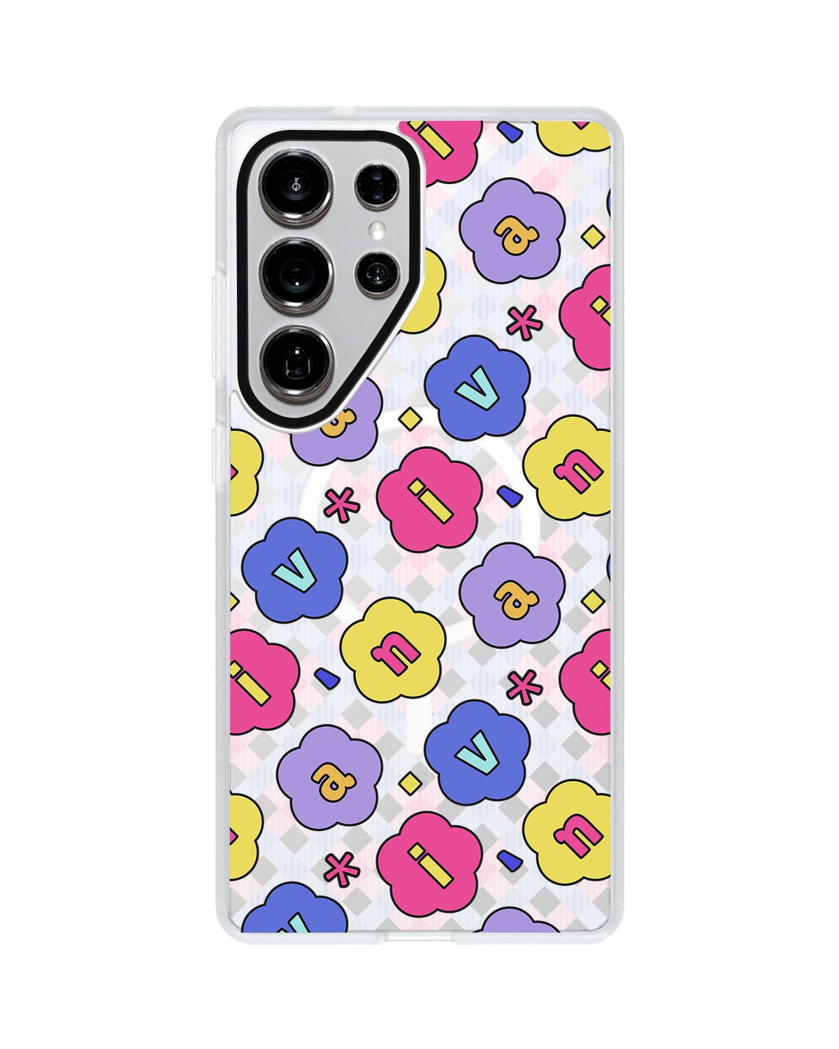 Android Rearguard MagSwap - Flower Petals Monogram 2.0