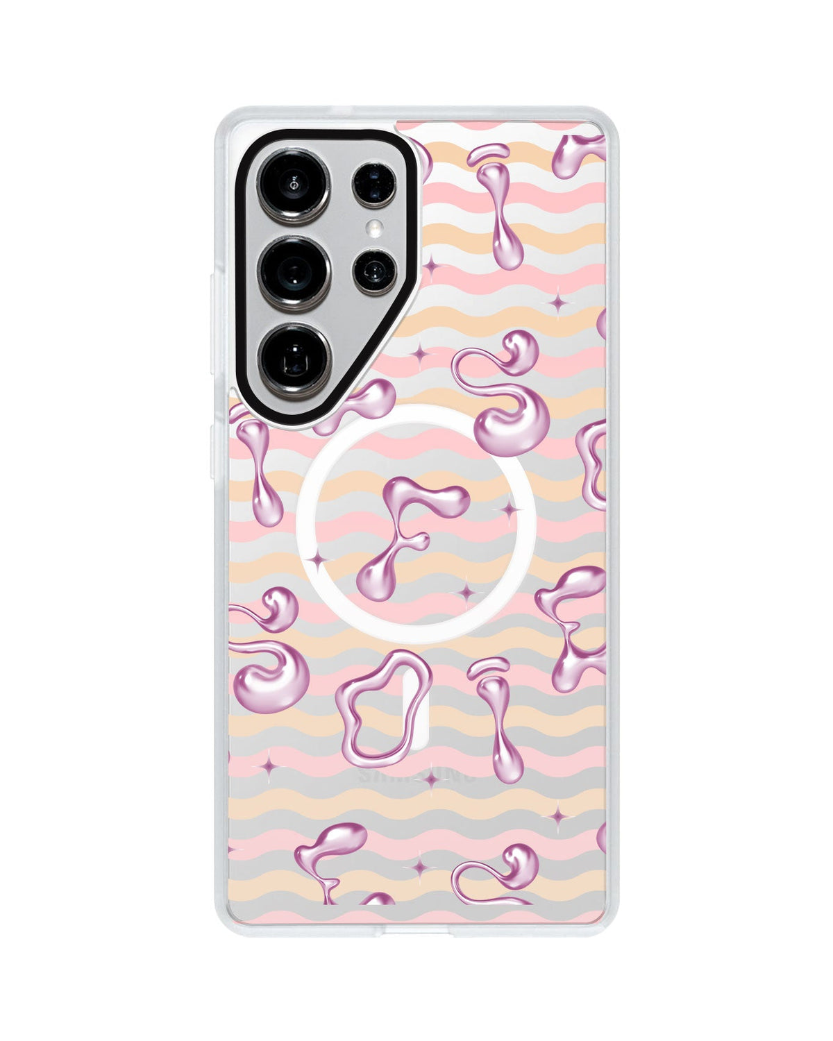 Android Rearguard MagSwap - Pink Chrome Monogram