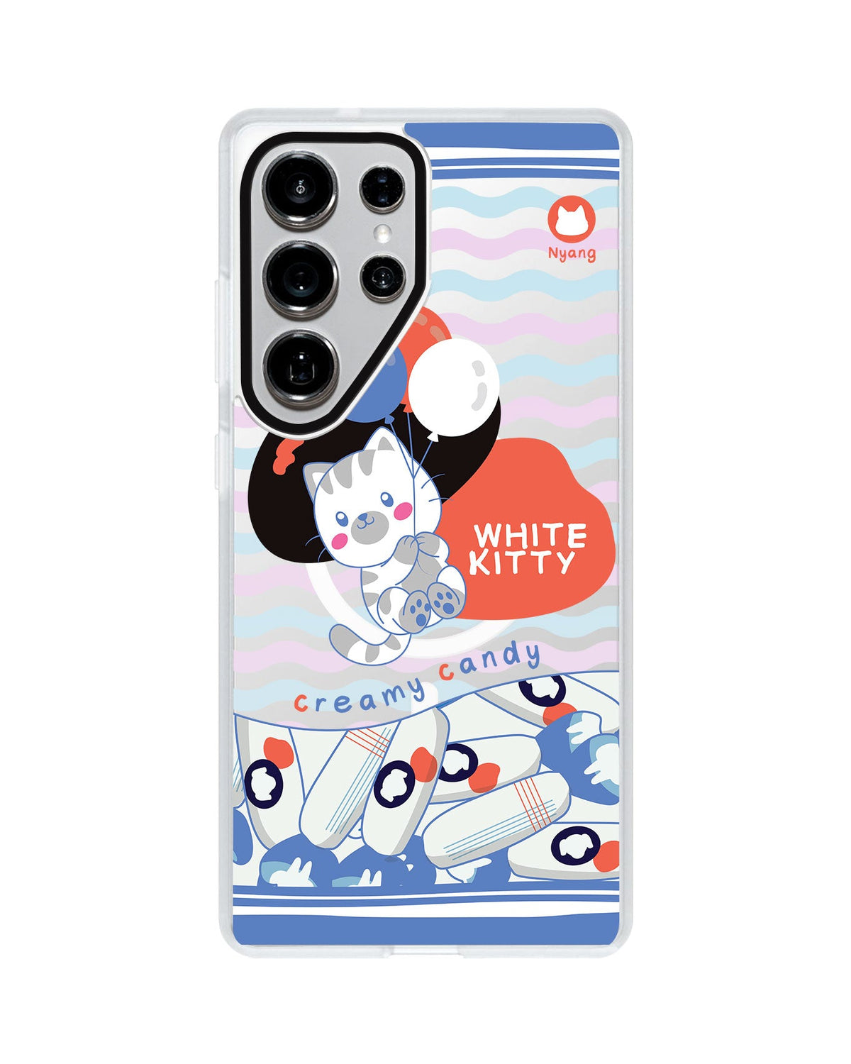 Android Rearguard MagSwap - White Kitty