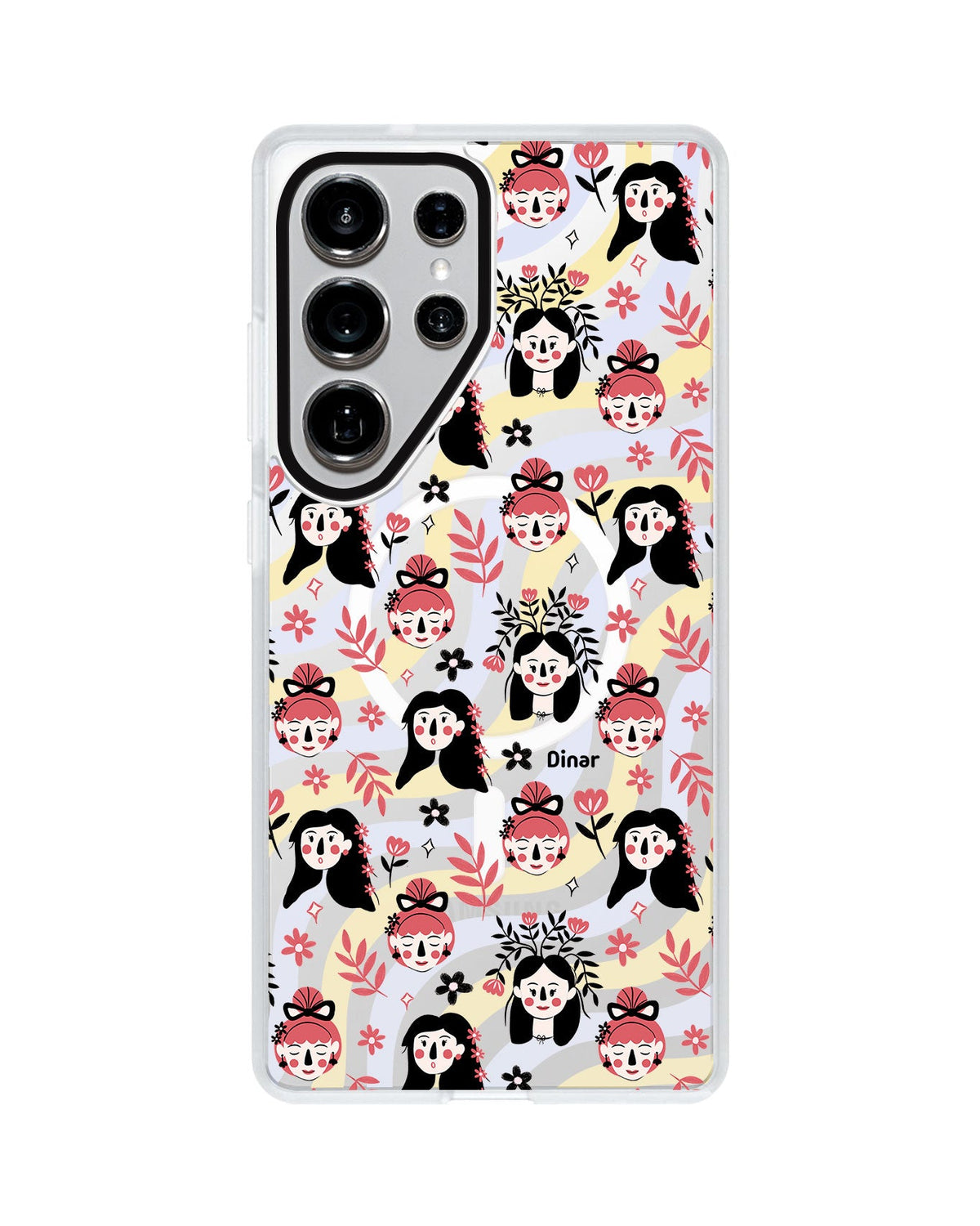 Android Rearguard MagSwap - Flowery Faces