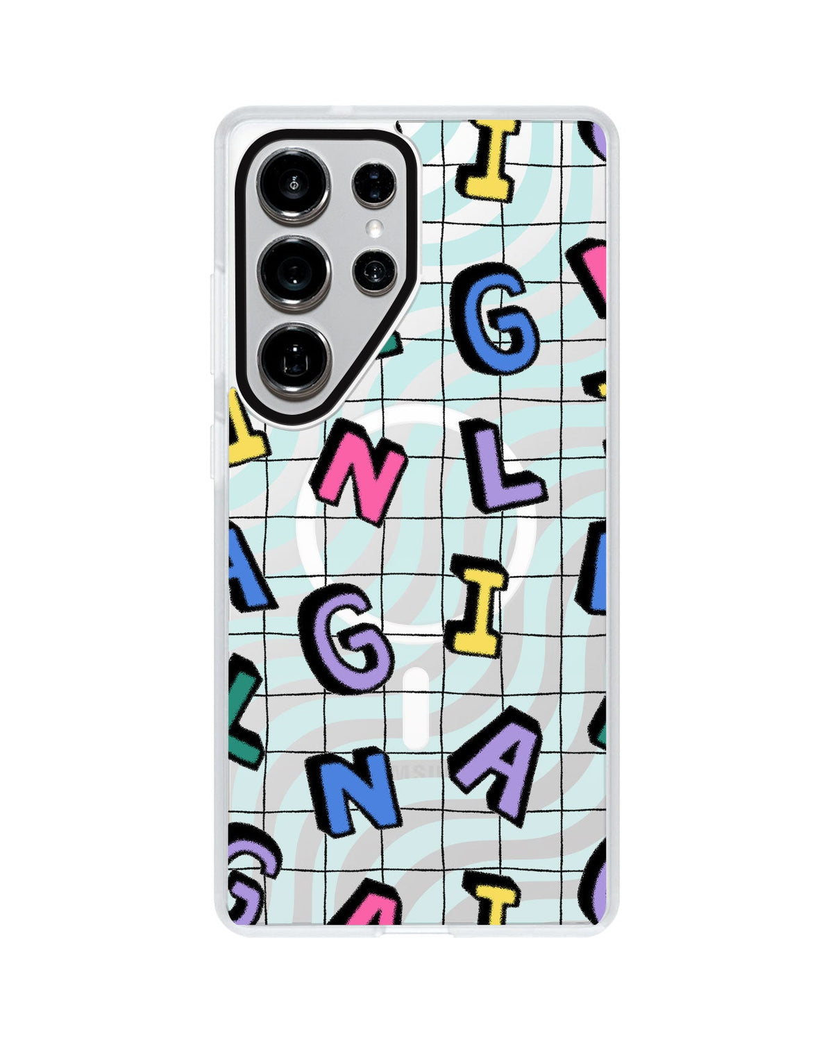 Android Rearguard MagSwap - Playful Monogram 2.0