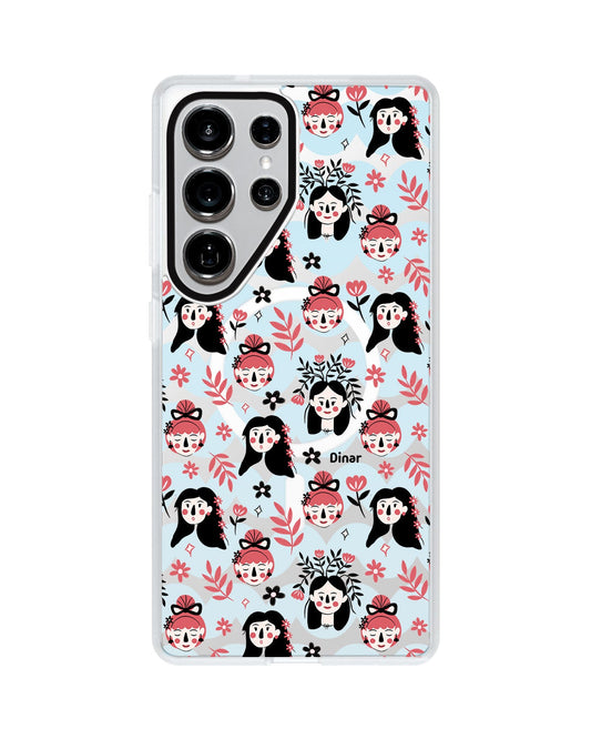 Android Rearguard MagSwap - Flowery Faces