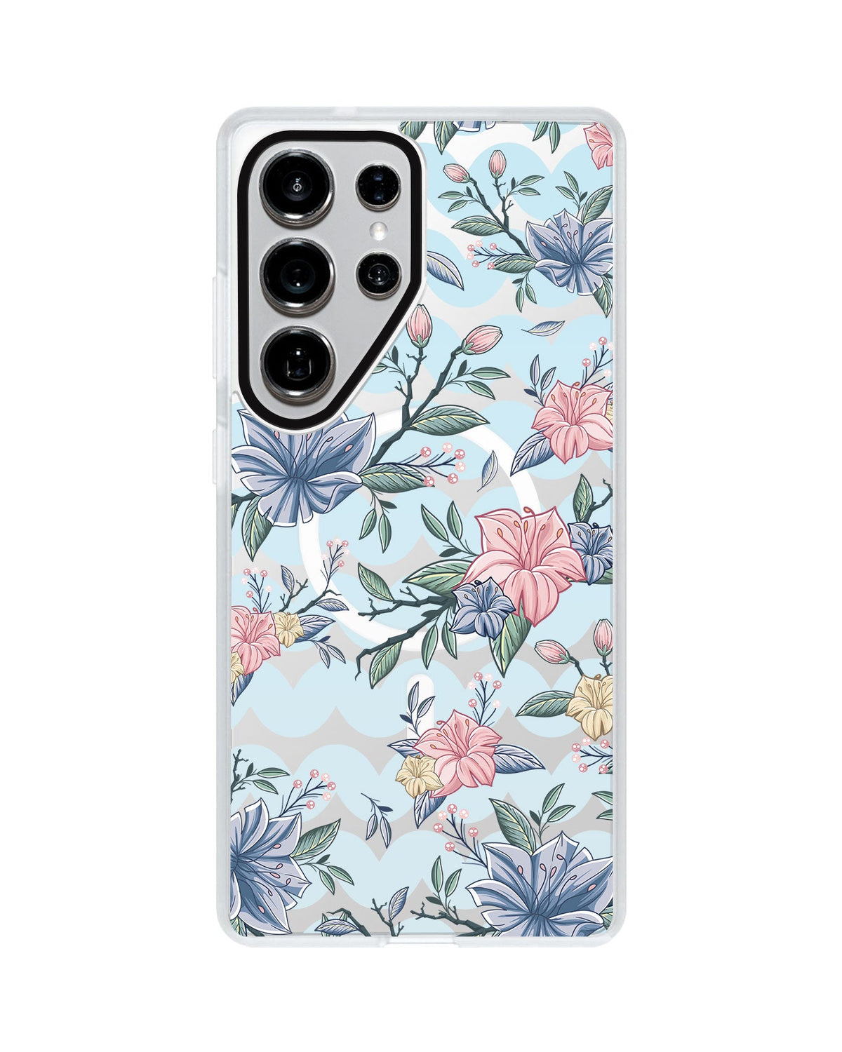 Android Rearguard MagSwap - Pink & Blue Floral