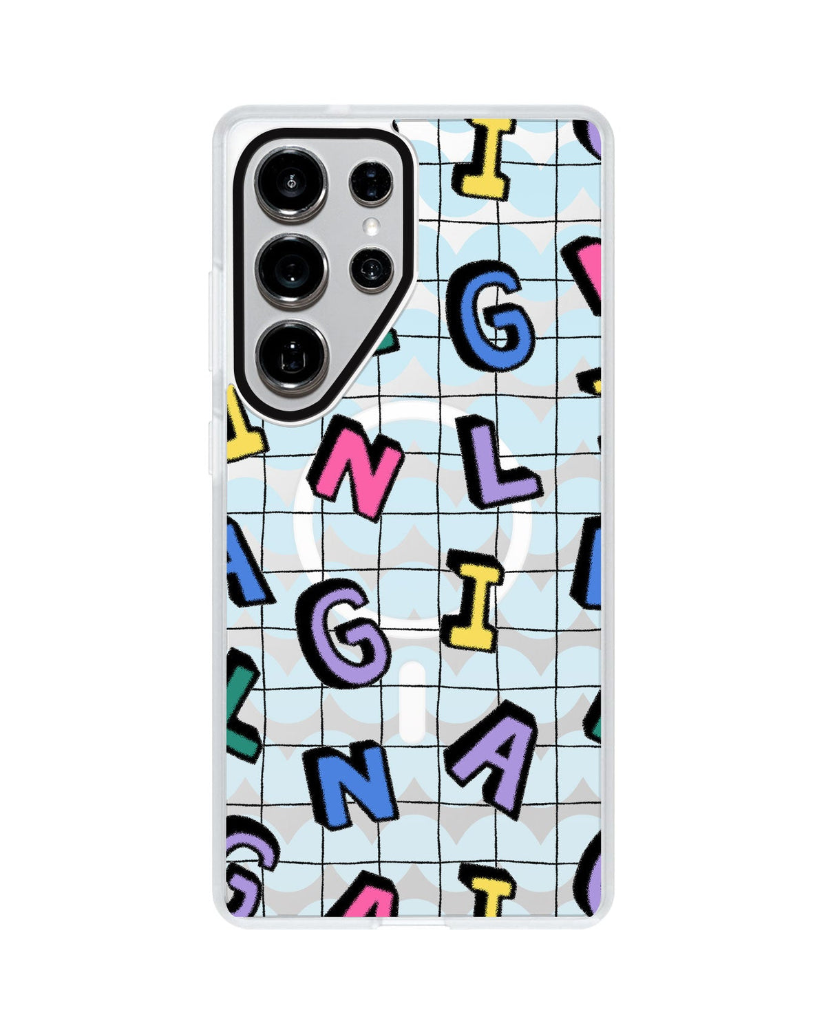 Android Rearguard MagSwap - Playful Monogram 2.0