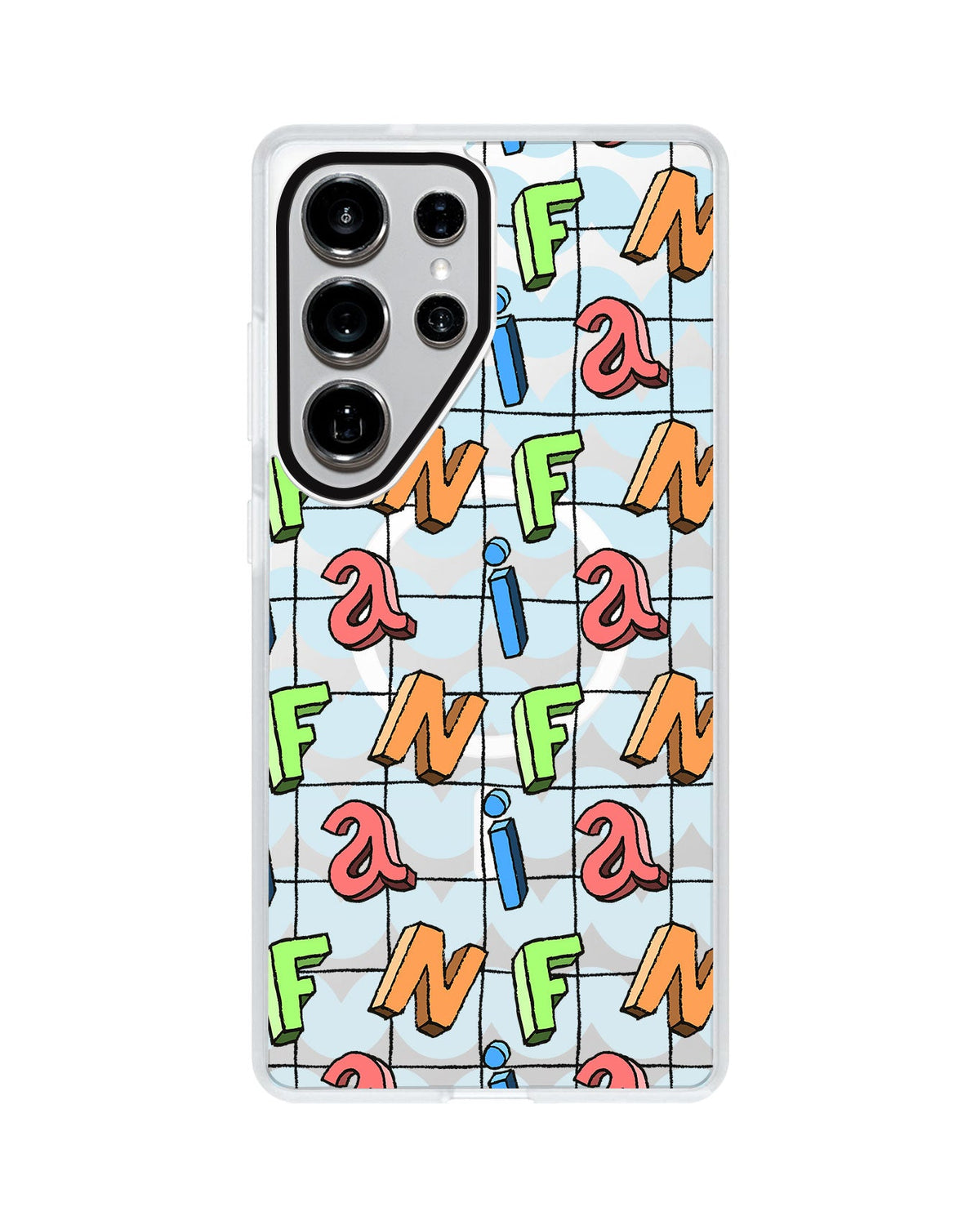 Android Rearguard MagSwap - Playful Monogram 1.0
