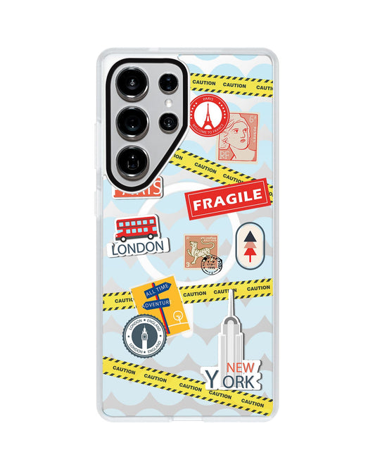 Android Rearguard MagSwap - Travel Stickers