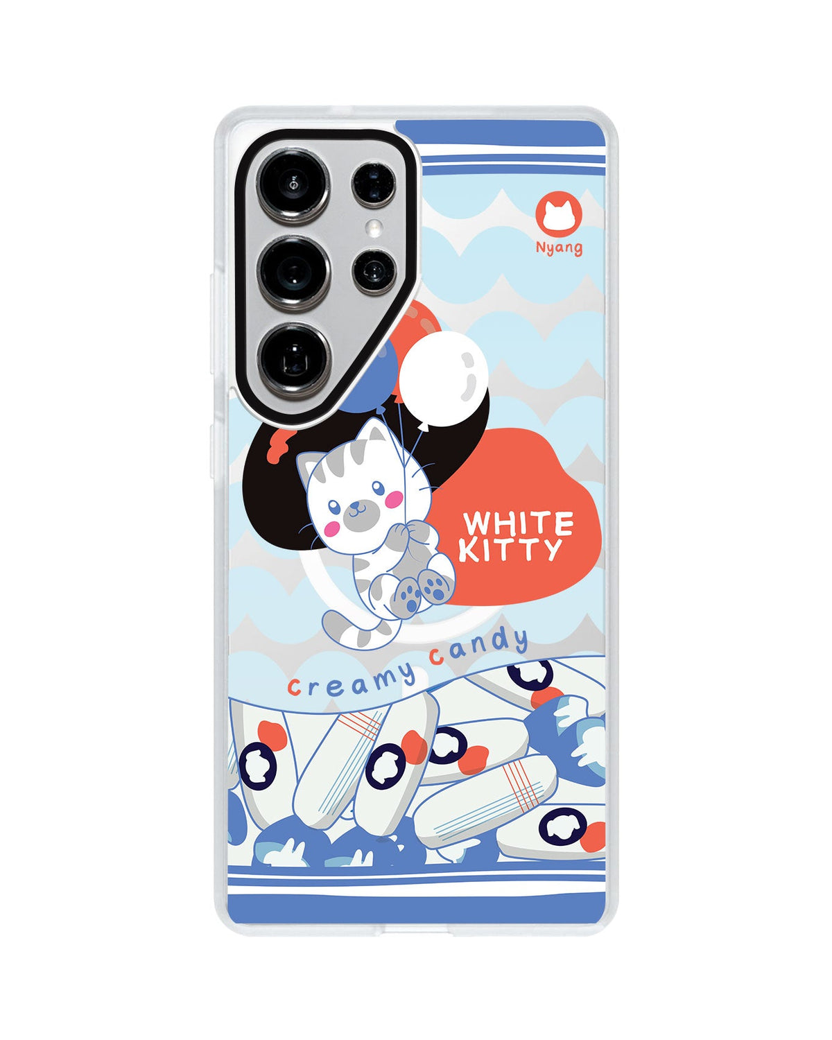 Android Rearguard MagSwap - White Kitty