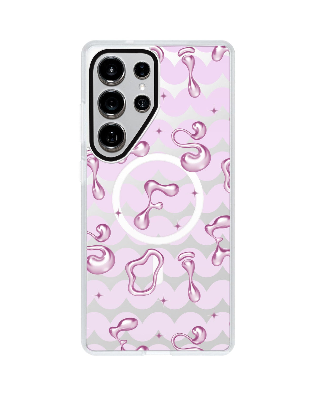 Android Rearguard MagSwap - Pink Chrome Monogram