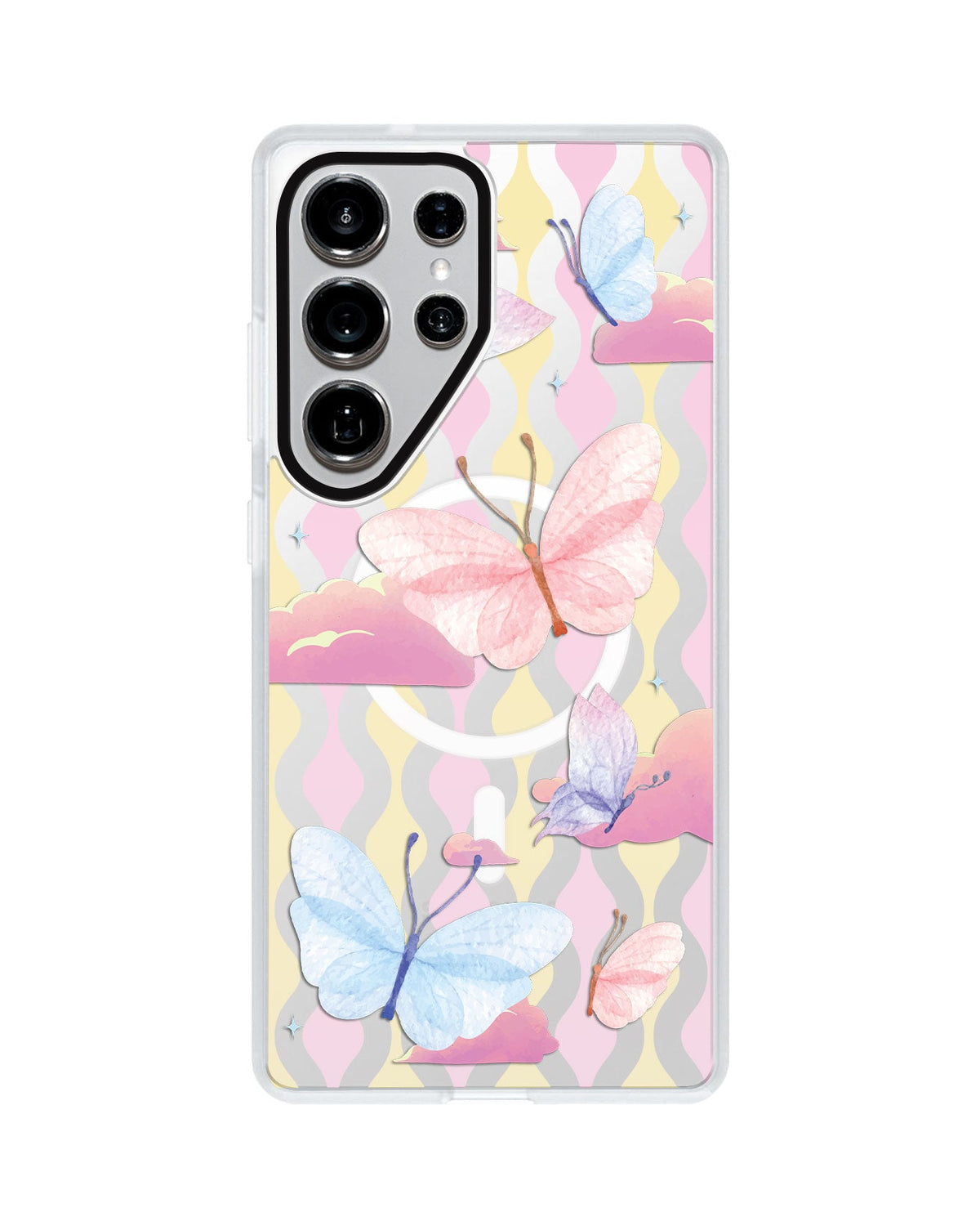 Android Rearguard MagSwap - Butterfly & Clouds
