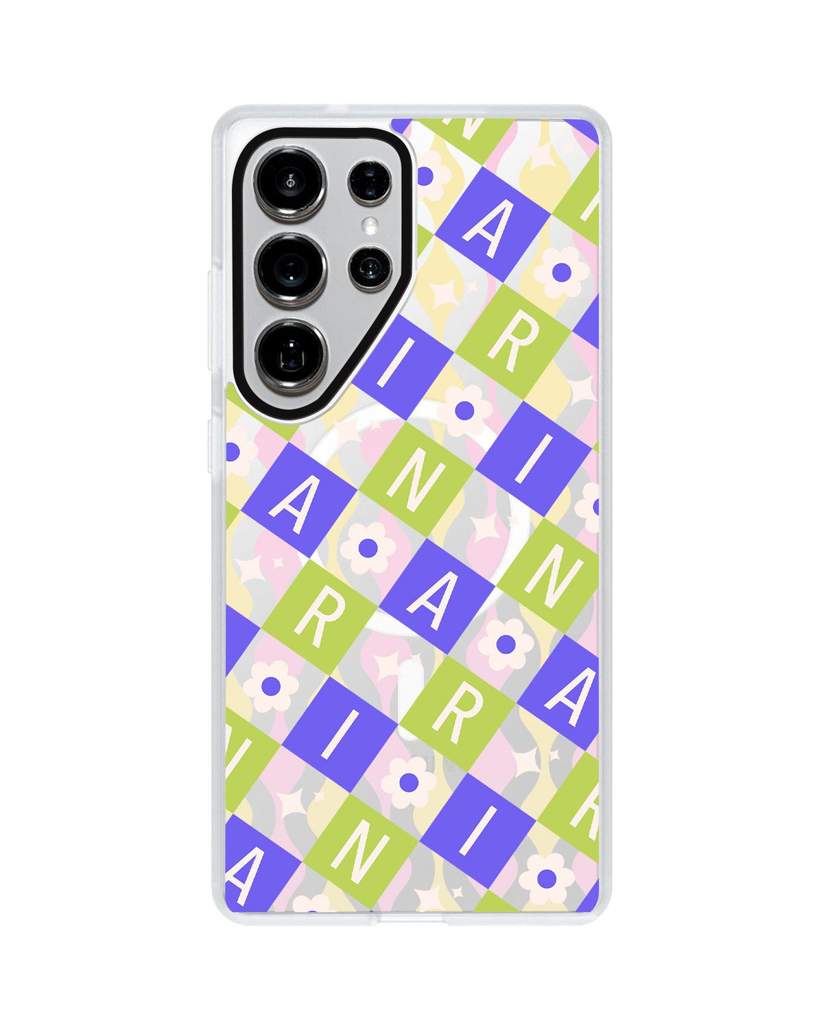 Android Rearguard MagSwap - Flower Grid Monogram 5.0