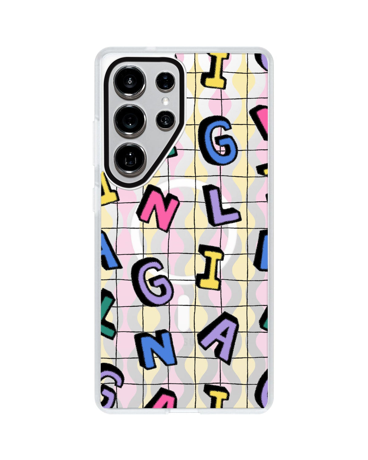 Android Rearguard MagSwap - Playful Monogram 2.0