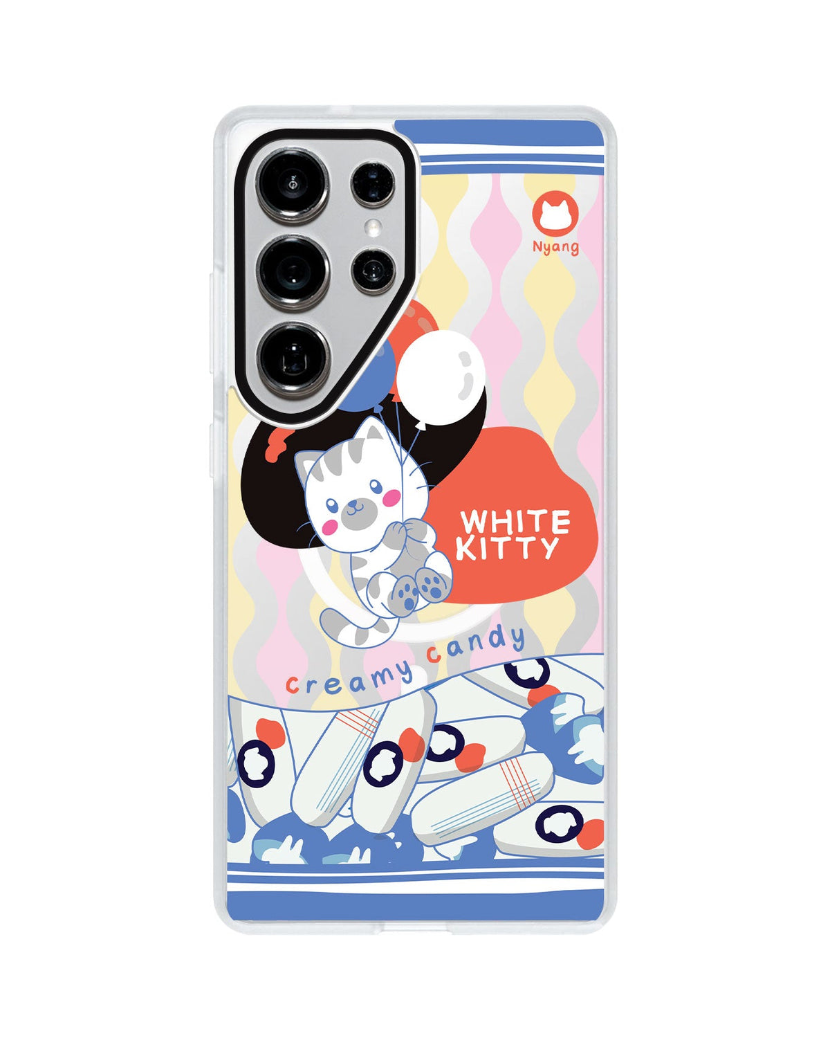 Android Rearguard MagSwap - White Kitty