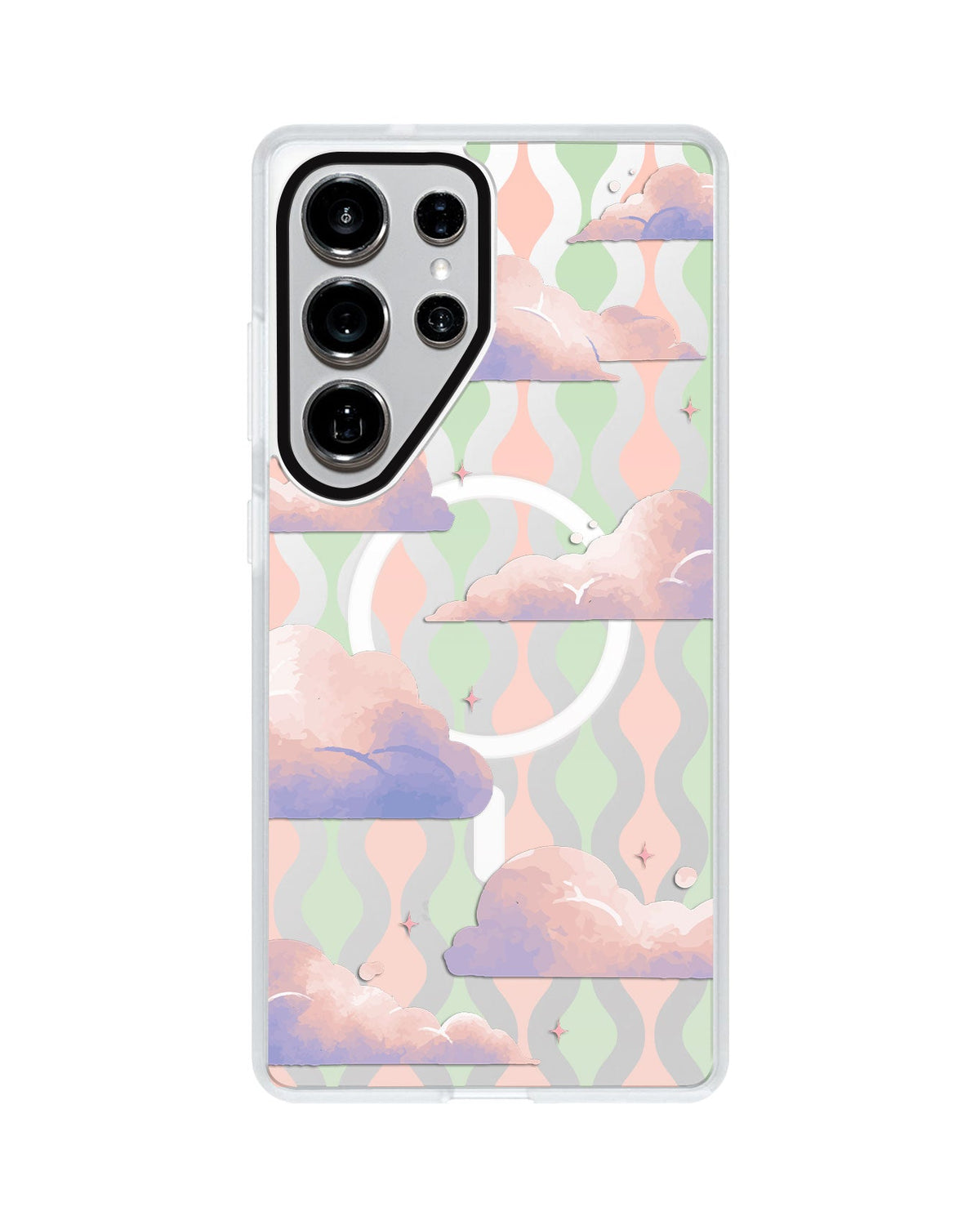 Android Rearguard MagSwap - Pastel Clouds