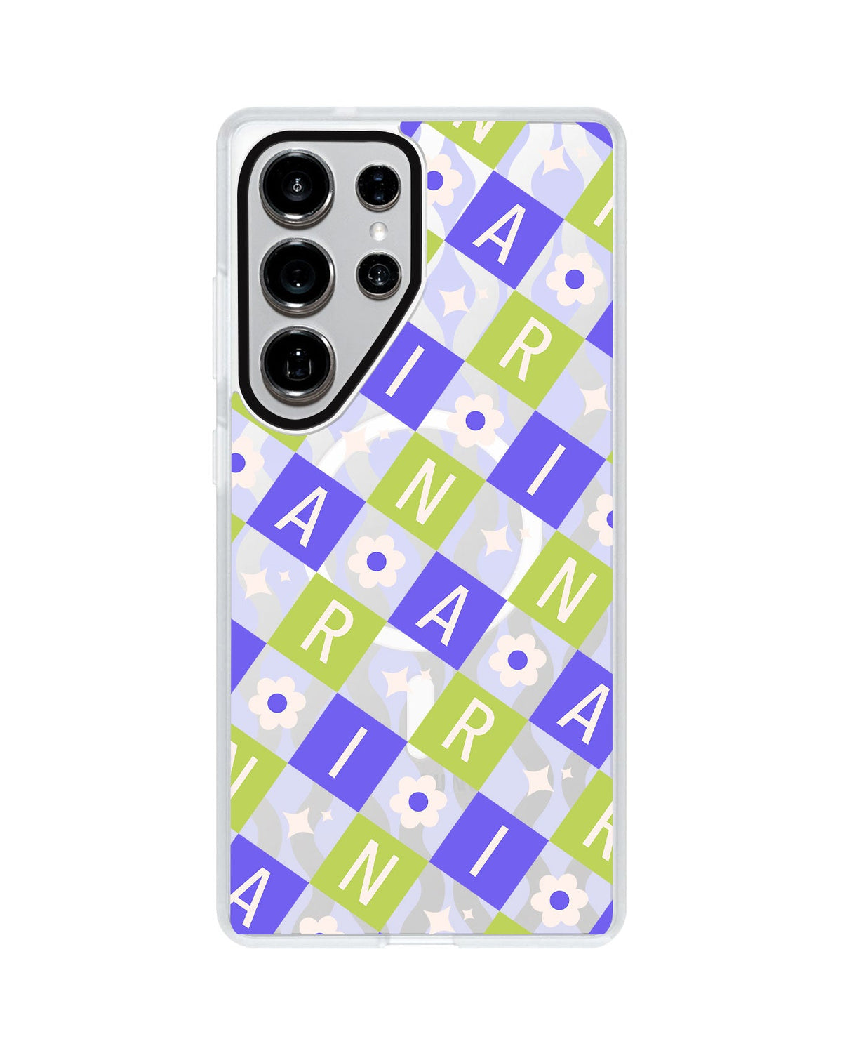 Android Rearguard MagSwap - Flower Grid Monogram 5.0