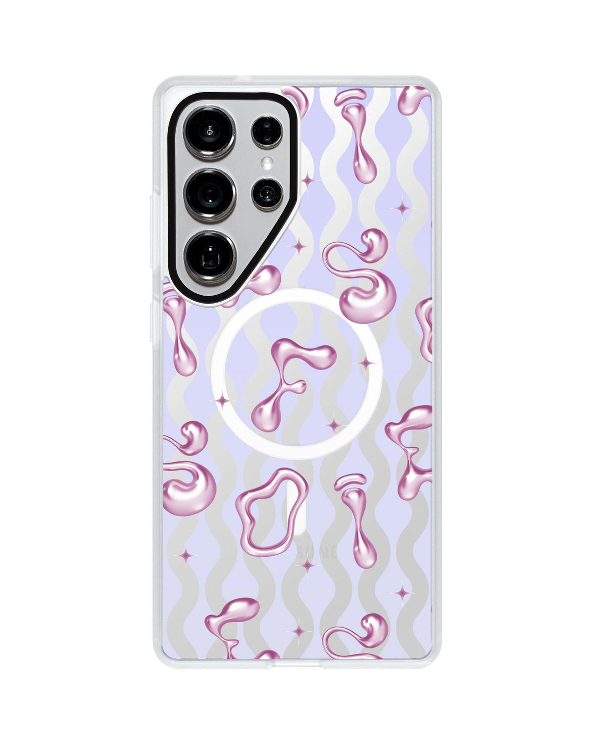 Android Rearguard MagSwap - Pink Chrome Monogram