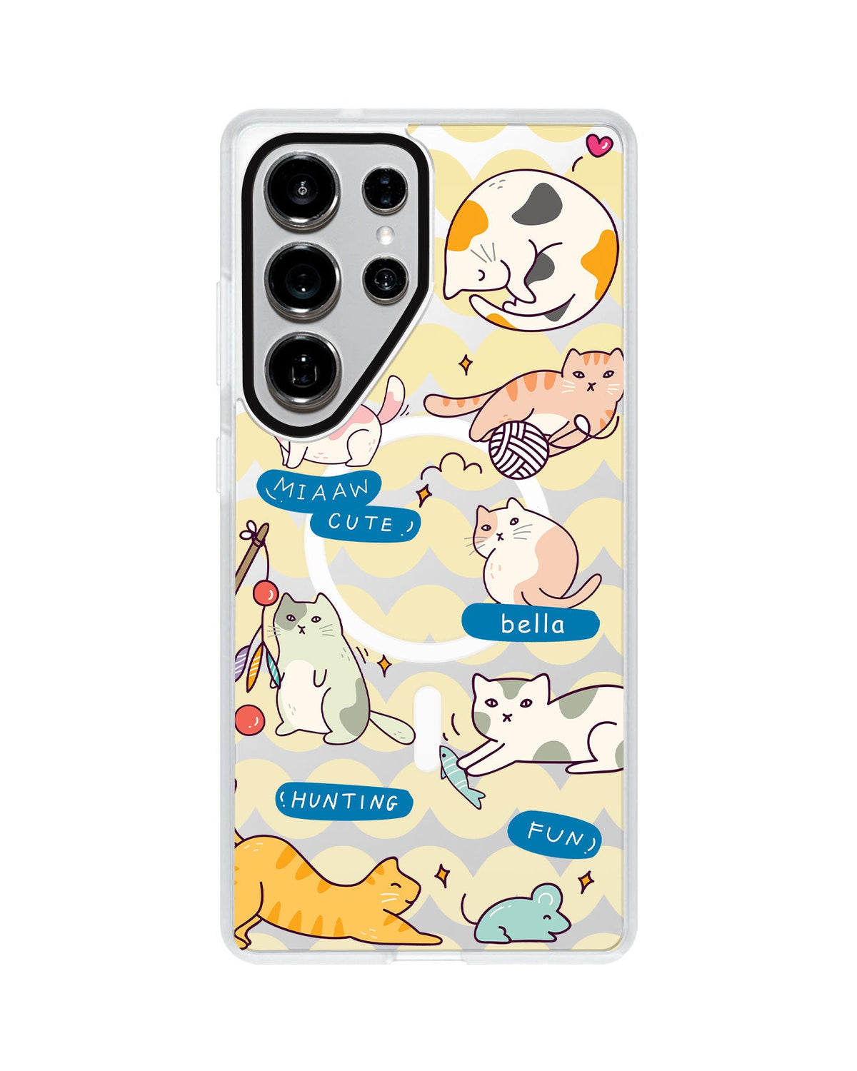 Android Rearguard MagSwap - Playful Cat 2.0