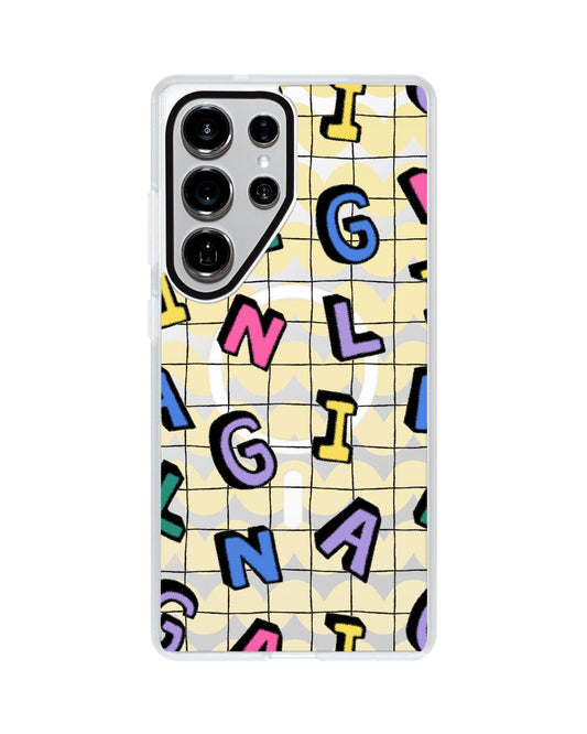 Android Rearguard MagSwap - Playful Monogram 2.0