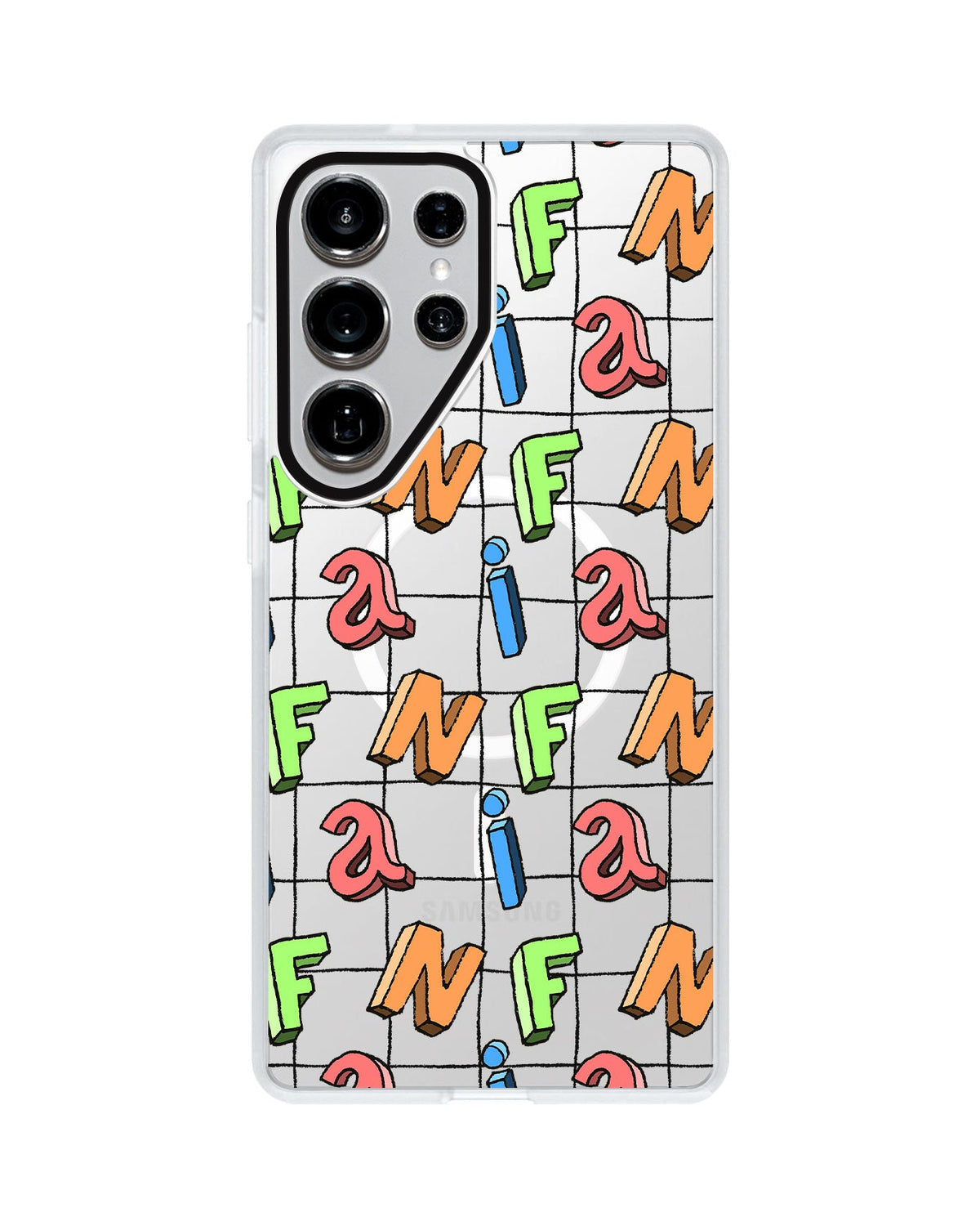 Android Rearguard MagSwap - Playful Monogram 1.0