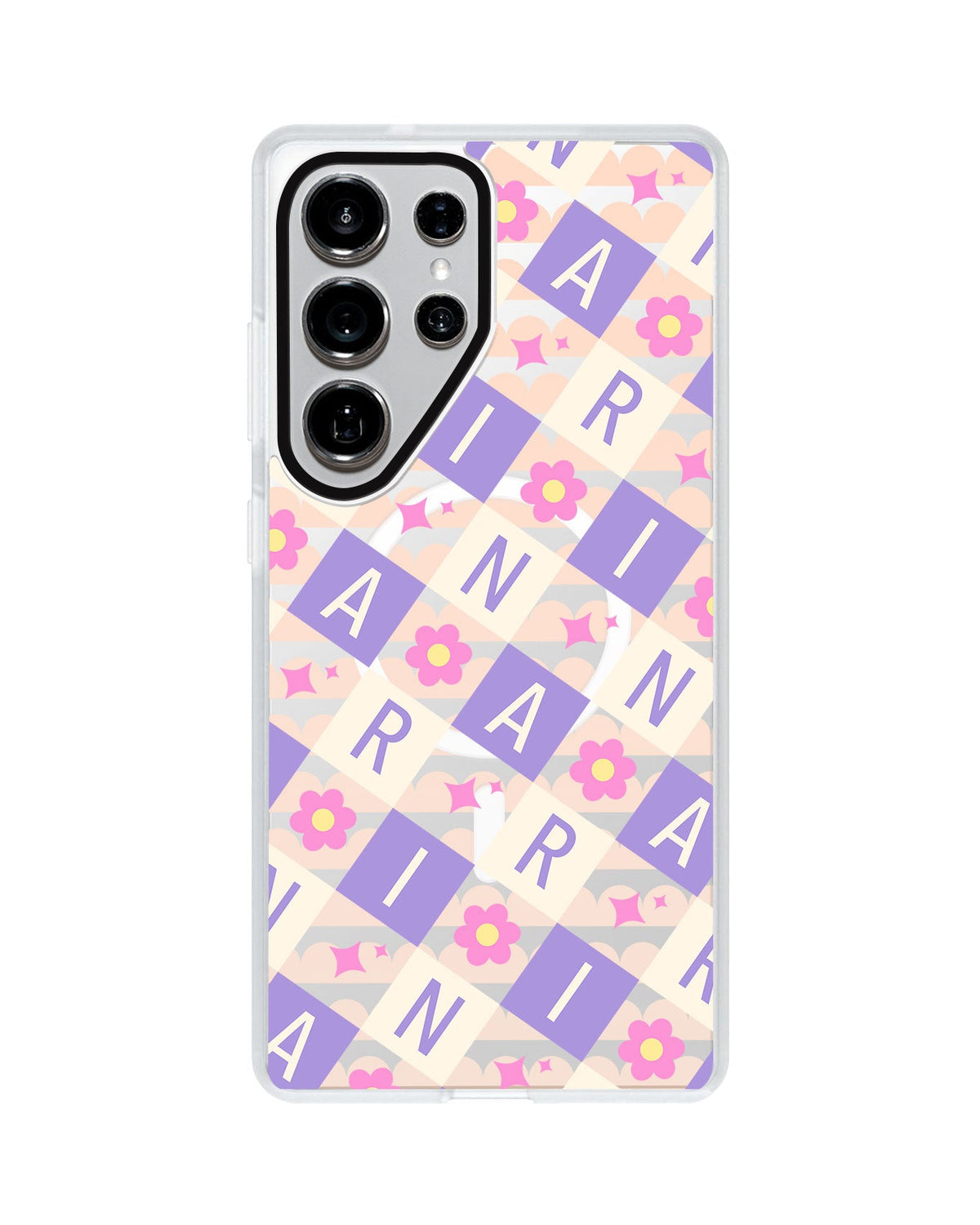Android Rearguard MagSwap - Flower Grid Monogram 3.0