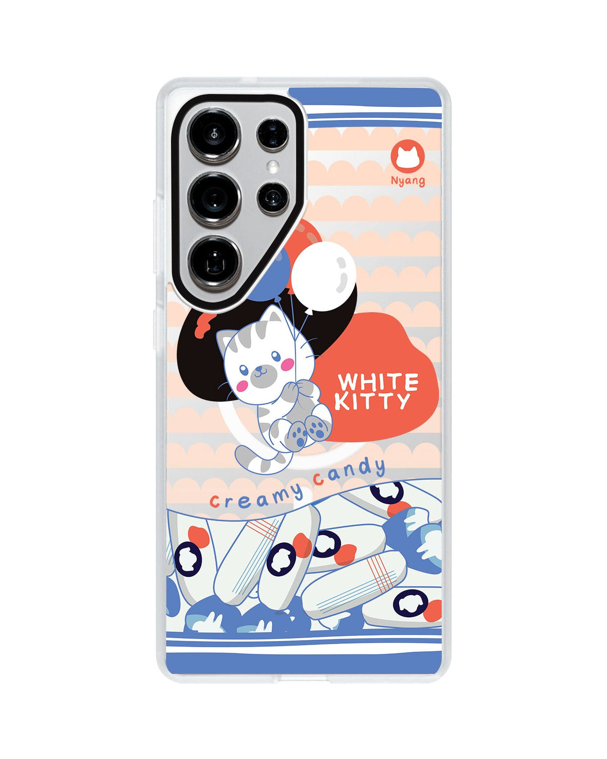 Android Rearguard MagSwap - White Kitty