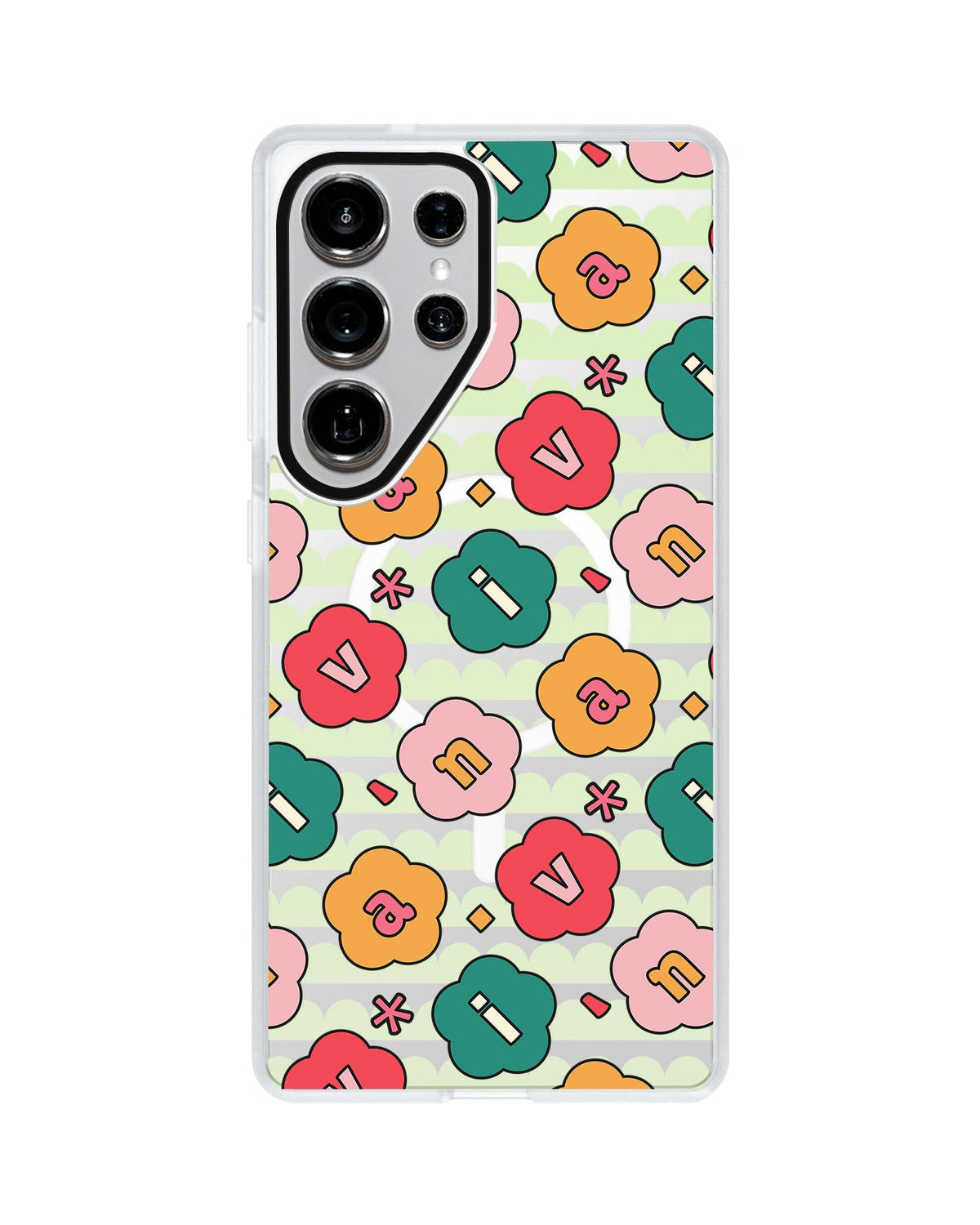 Android Rearguard MagSwap - Flower Petals Monogram 3.0