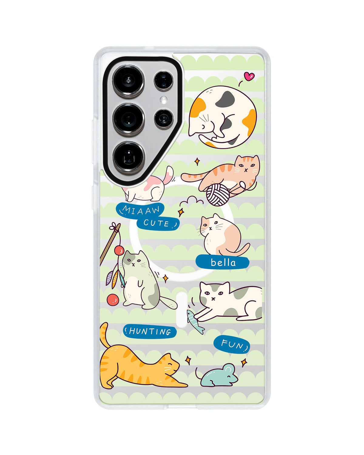 Android Rearguard MagSwap - Playful Cat 2.0
